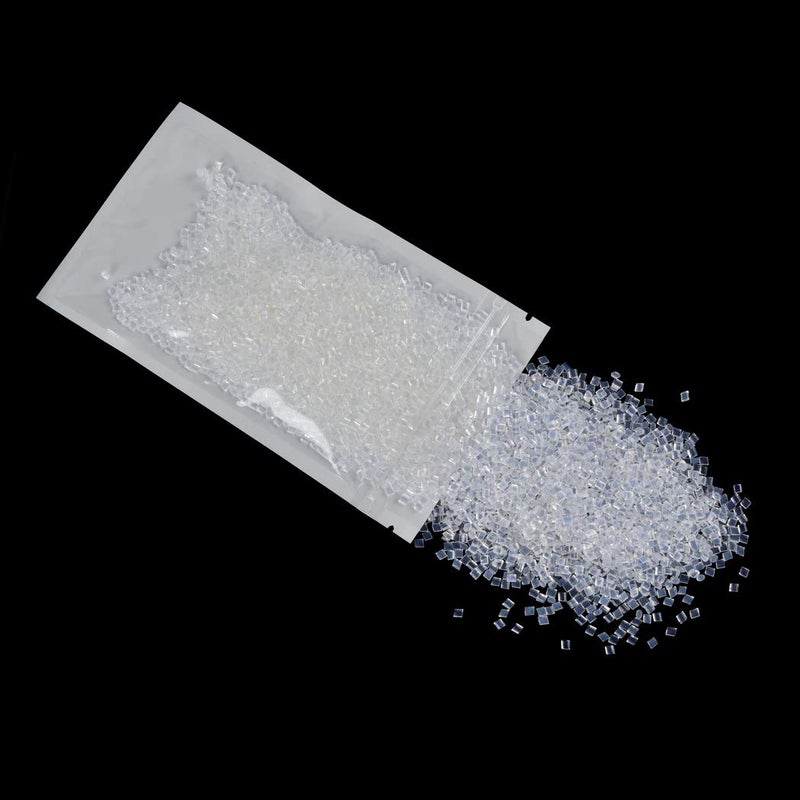 CREATE BEAUTY 50g Italian Keratin Glue Pellets Granules Beads for Nail/I Tip Hair Extensions â€“ Transparent (50g, Transparent) - Image 4